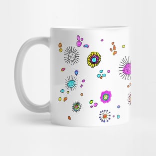 MicroOrganisms. germs, bacteria, swimmy things Mug